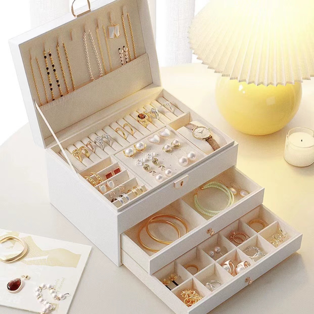 Large Capacity Multi Layer Jew - Token Tray Organizer review and price
