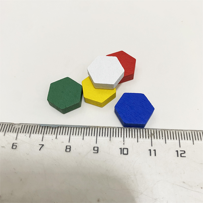 50 Pieces Wooden Hexagonal Pri - Board Game Hegemony review and price