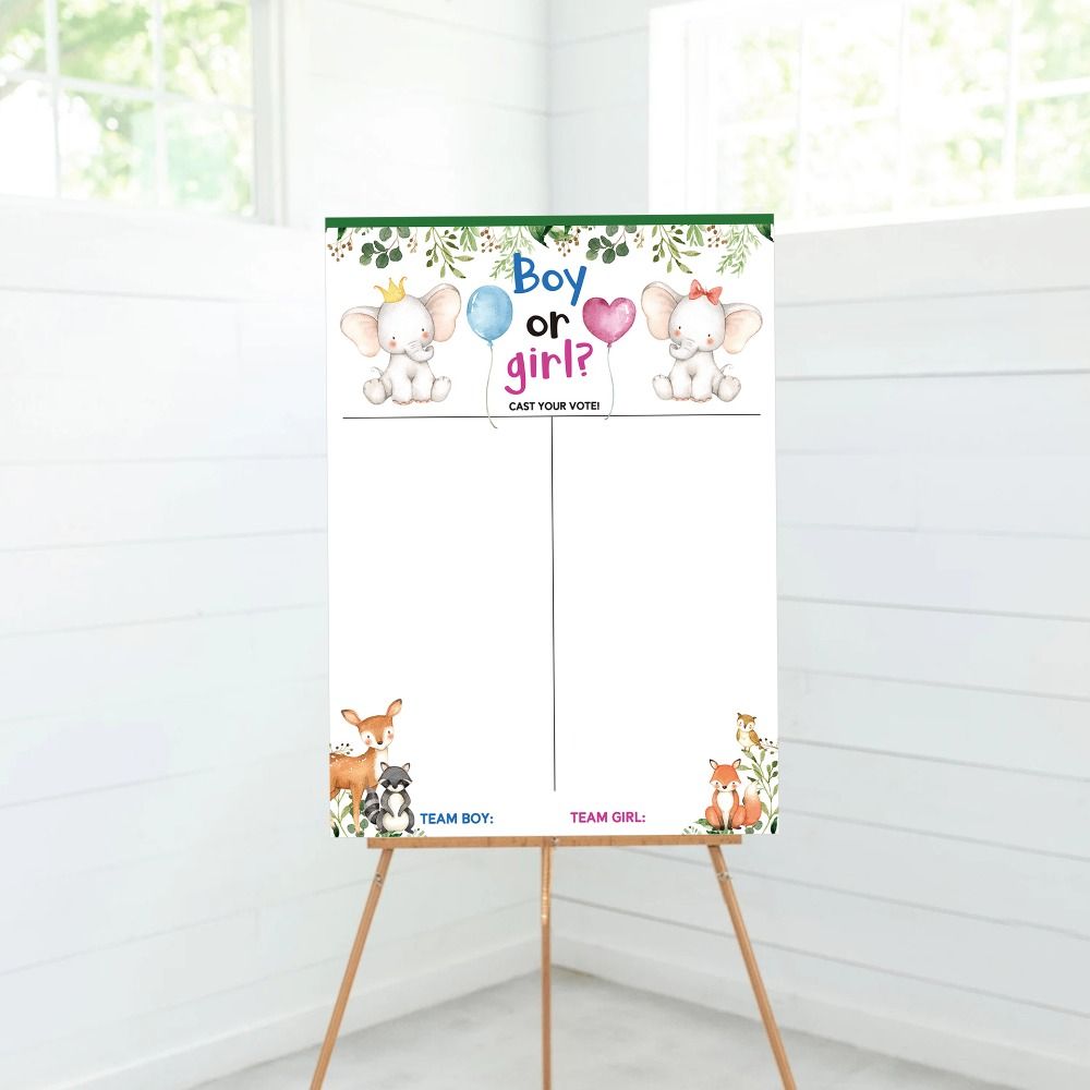 With Stickers Gender Revealed  - Board Game Festival review and price