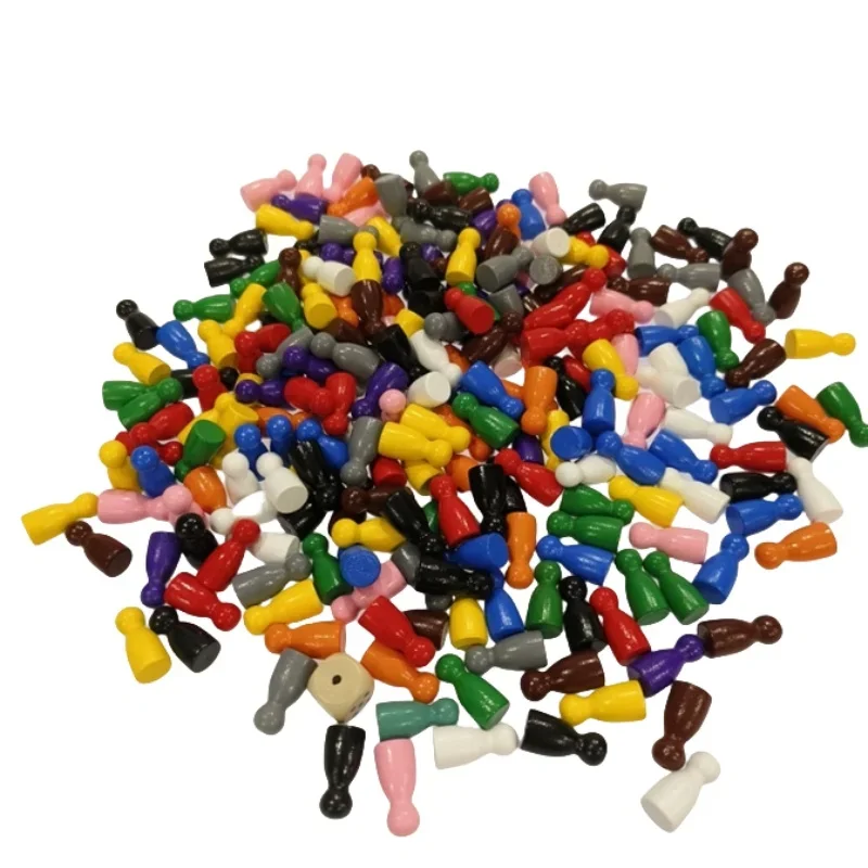 100 Pcs Colorful Wooden Chess  - Board Game Hegemony review and price