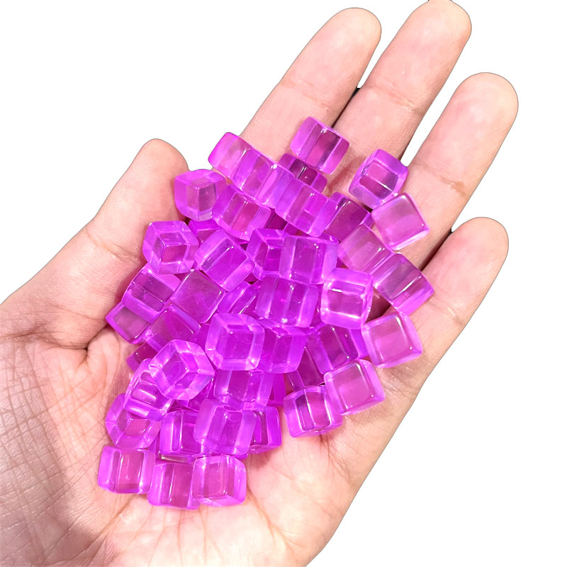 100pcs/set 8mm Clear Cube Dice - Board Game Hegemony review and price