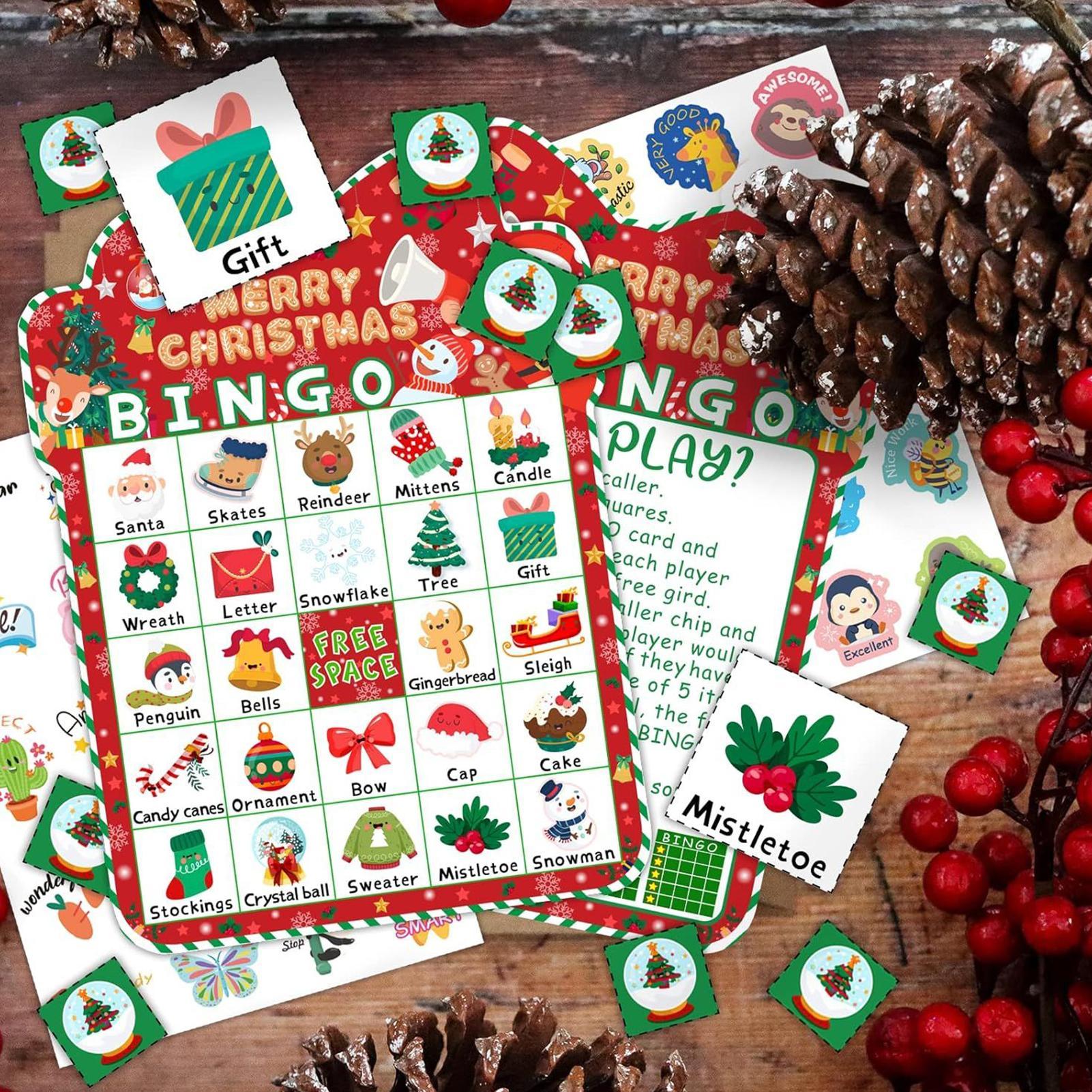 Christmas Bingo Cards Kids Chr - Board Game Festival review and price