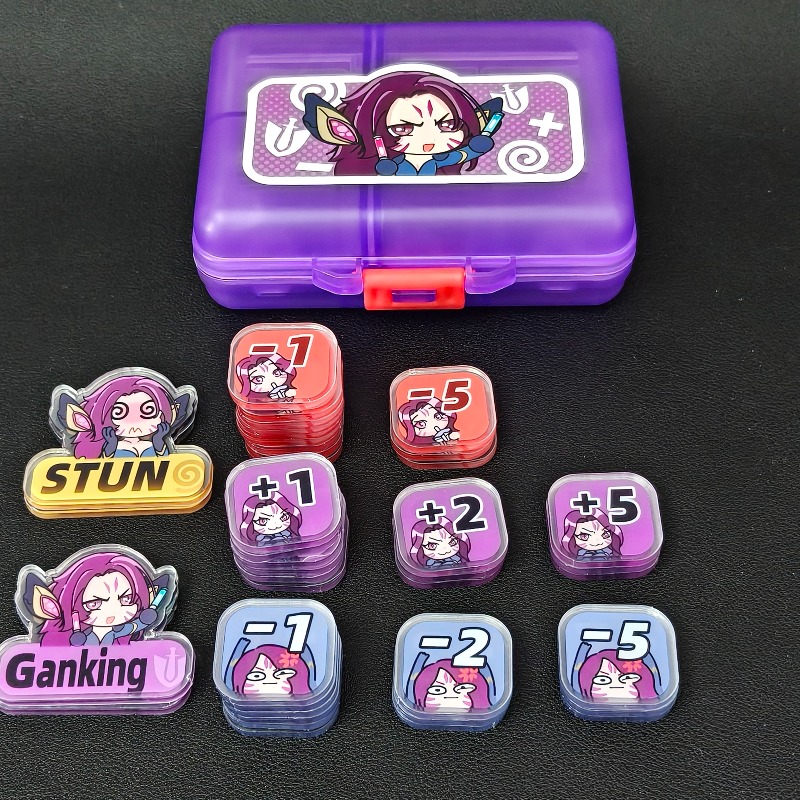 6syles TCG Teemo Acrylic TOKEN - Board Game Hegemony review and price