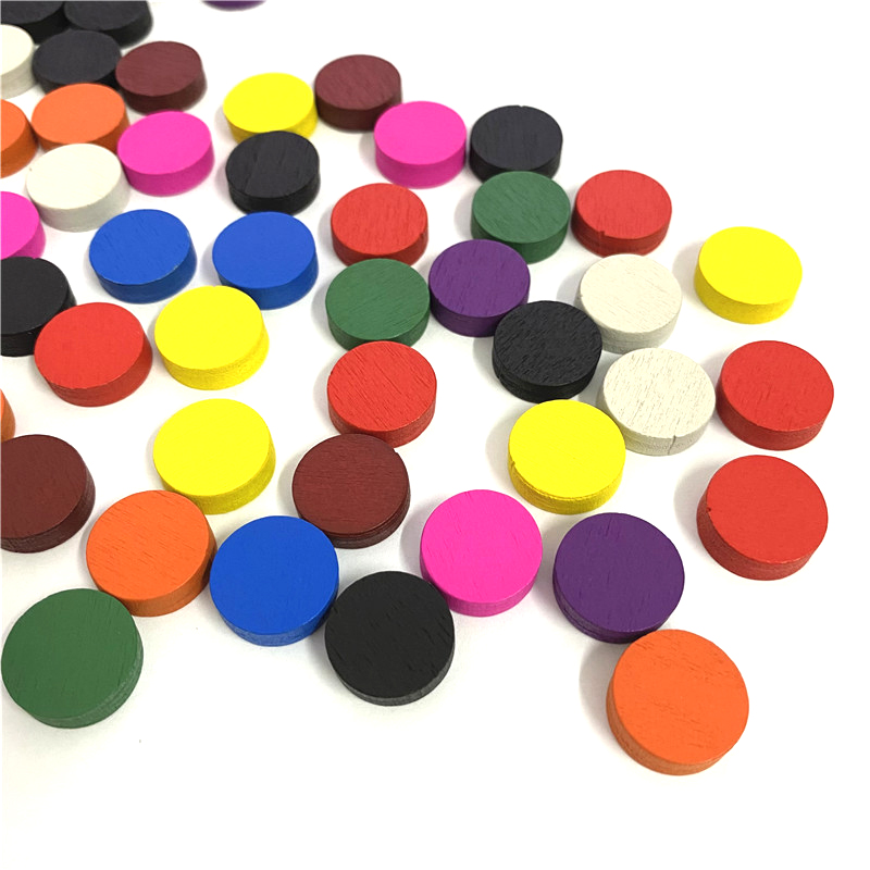 100pieces Diameter 15*5MM Wood - Board Game Hegemony review and price