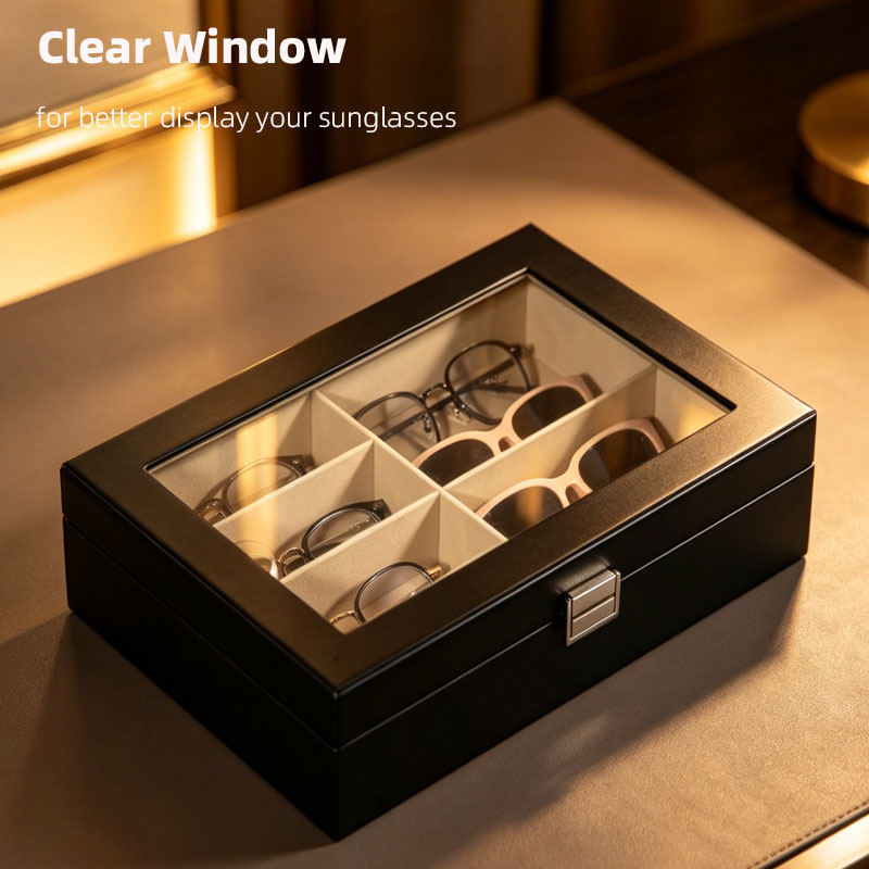 Black 6-Compartment Eyeglass S - Token Tray Organizer review and price