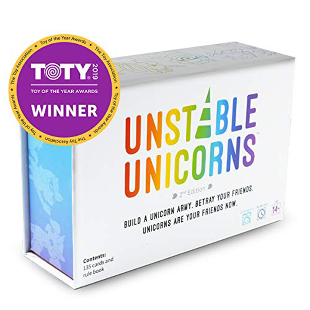 Unicorns card game Christmas S - Board Game Zombie review and price