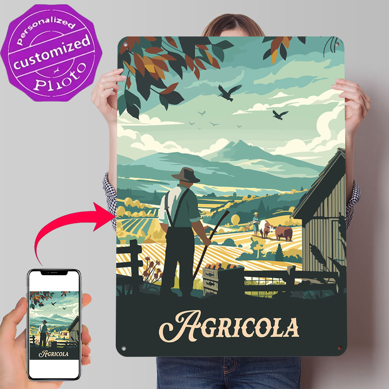 Agricola Board Game Inspired I - Board Game Illustrator review and price