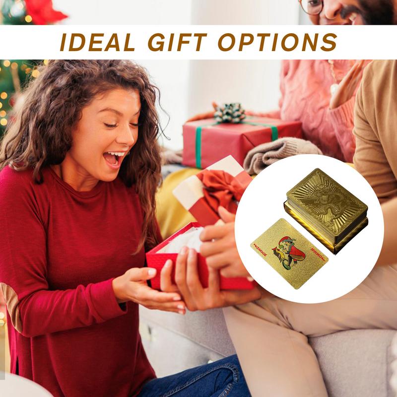 Gold Foil Poker Cards Luxury G - Board Game Festival review and price