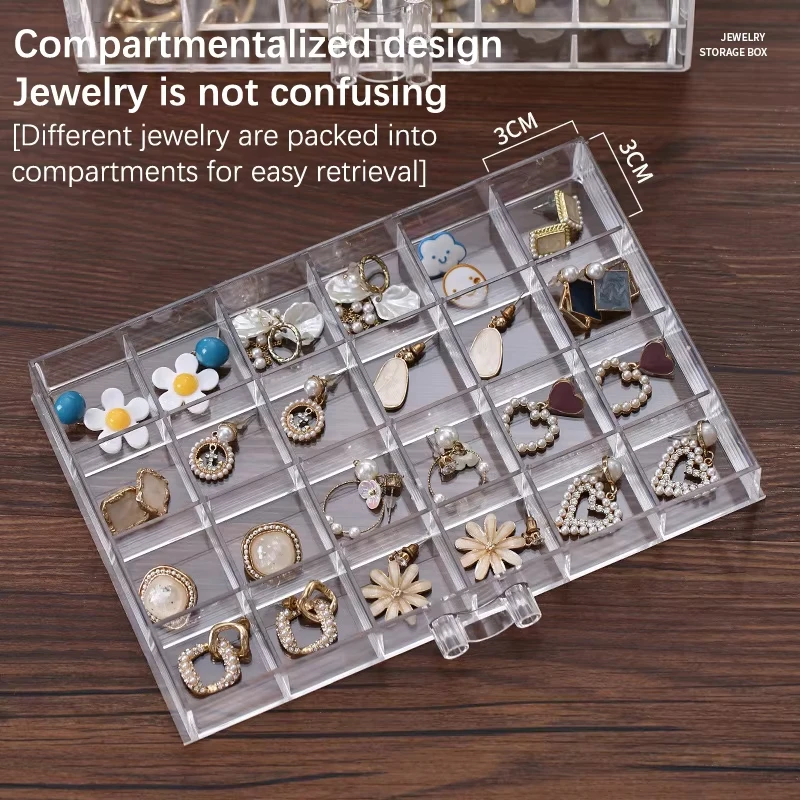 Transparent Jewelry Storage Bo - Token Tray Organizer review and price
