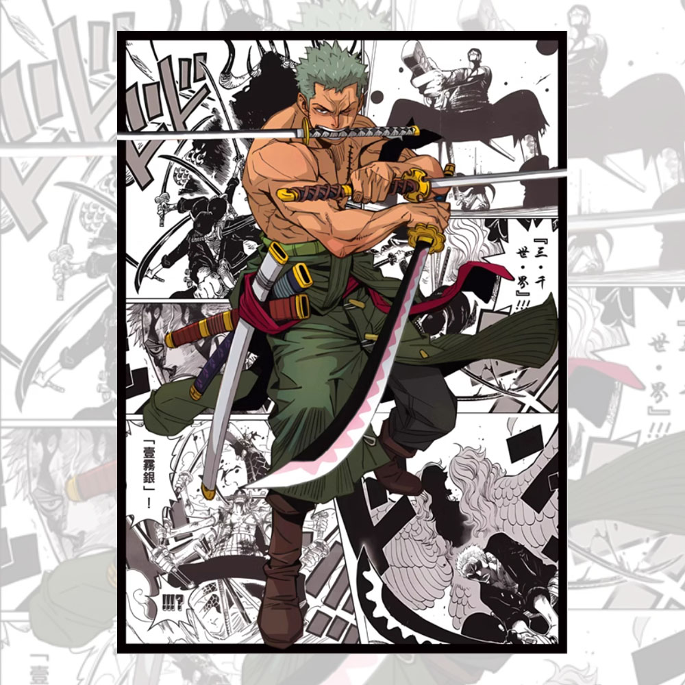 60PCS 66x91mm One Piece Anime  - Board Game Illustrator review and price