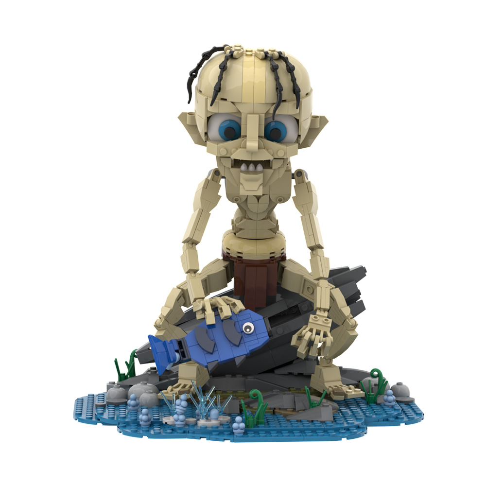 560PCS MOC Gollum Doll Model B - Board Game Jumanji review and price