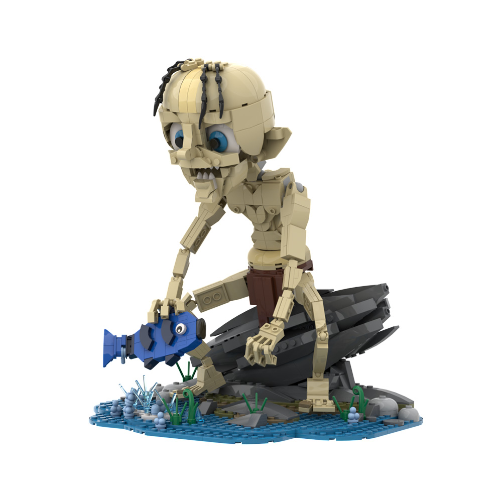 560PCS MOC Gollum Doll Model B - Board Game Jumanji review and price