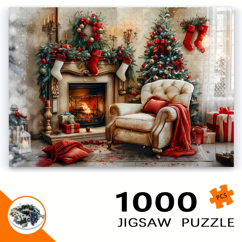 Festive Christmas Jigsaw Puzzl - Board Game Festival review and price